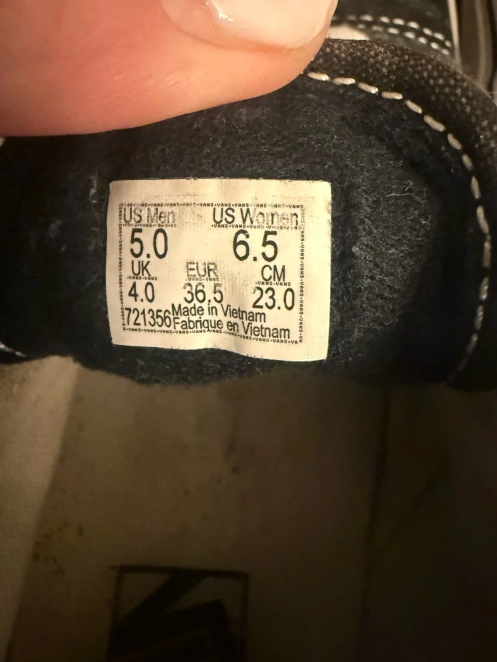 Vans classic old